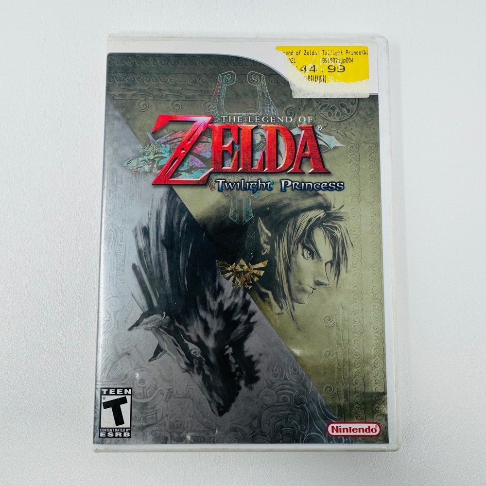 The‎ Legend of Zelda Twilight Princess Nintendo Wii CIB Complete with Manual